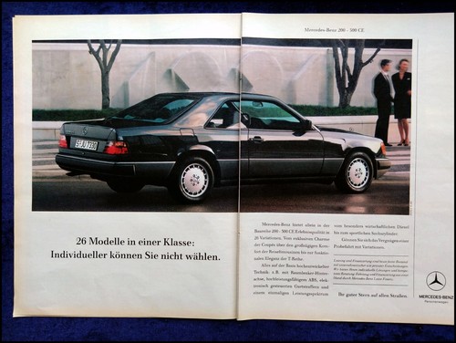 Mercedes 124 coupe - coupe, ce