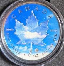 1oz Silber Maple Leaf Four Elements Air Edition Canada 2018, Auflage 100 Stück
