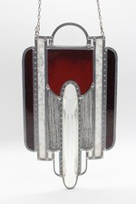 Jugendstil Ornament Bleiglas