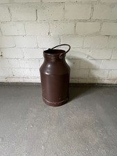 Alte Milchkanne groß, schwer aus Edelstahl, guter Zustand
