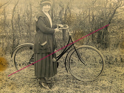 Fahrradfaherin frau mit - fahrradfaherin,