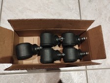 5 x Stuhlrollen für Bürostuhl 11mm Weichboden Teppich