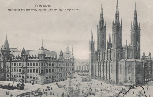 Wiesbaden marktplatz - wiesbaden,