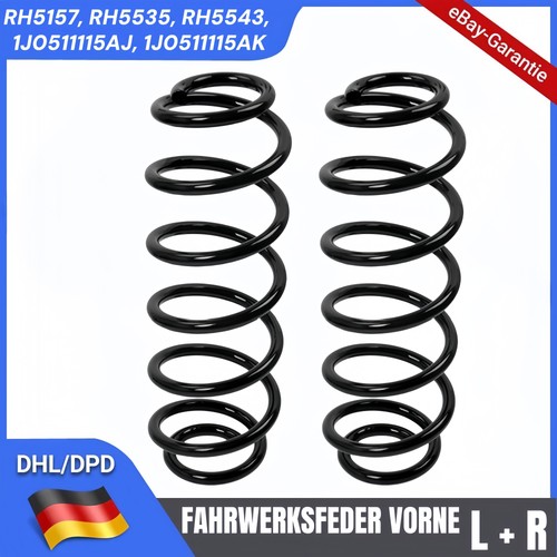 Feder fahrwerksfeder hinten - 2x,