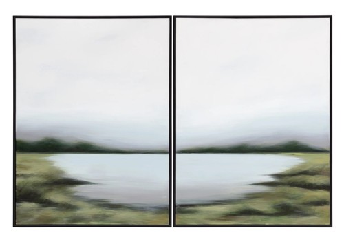 Sunpan lakeside views art - sunpan,