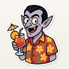 Vampire hawaiian shirt - in,
