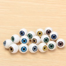 8 Stück Runde Acryl Puppenaugen Augen Augäpfel 14mm