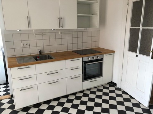 Moderne ikea küche mit hohen - ikea,