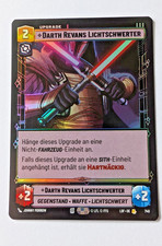 Star Wars Unlimited Darth Revans Lichtschwerter Foil Legenden der Macht Deutsch 