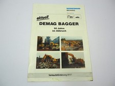 Prospekt Mannesmann Demag H 30 35 40 55 65 Bagger 1989