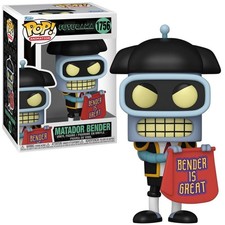 Funko POP! Futurama Matador Bender #1756 Animation Vinyl Figure Nue One Size