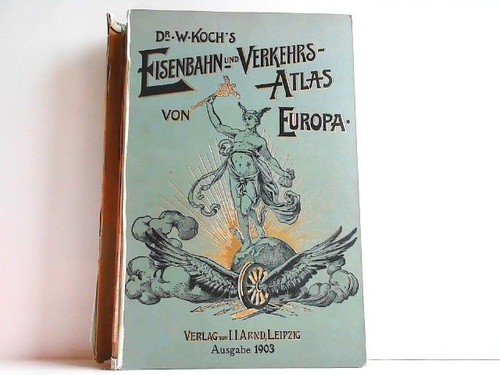 Verkehrsatlas von europa - von,