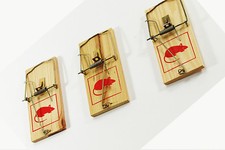 WOW 3x MAUSFALLEN 17 x 8 cm