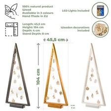 Weihnachtsbaum aus Holz mit