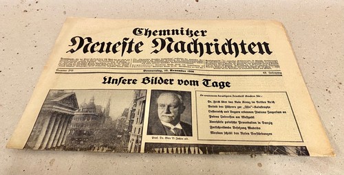 Alt zeitung chemnitzer - „,