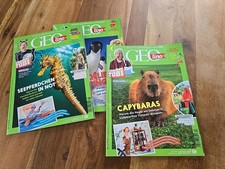 Geolino Hefte,3 Stück,Tiere,Wissenschaft,Natur,03/25,04/25,05/25,für Entdecker 
