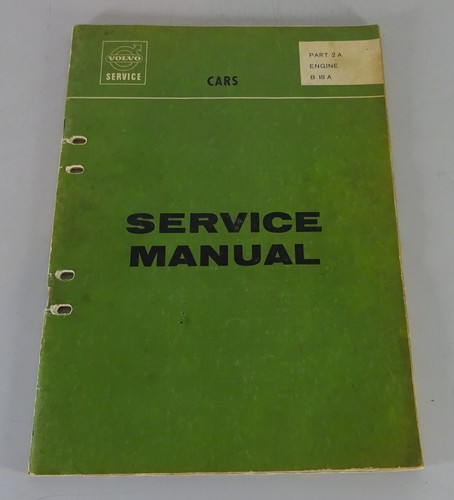 Workshop manual volvo engine - workshop,