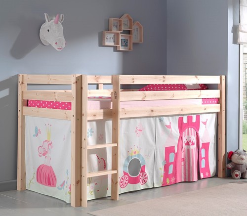 Spielbett hochbett kinderbett - spielbett,