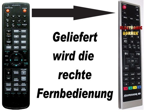 Ersatz fernbedienung für - ersatz,