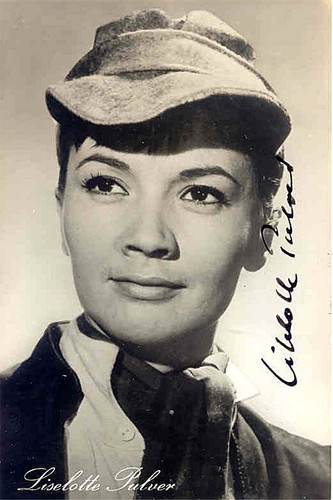 Liselotte pulver autogramm - liselotte, ++autogramm++