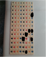 Rummikub Reise 1986 - Ersatzteile Freie Wahl 