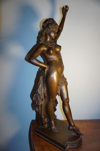 Alte erotische bronze figur - alte,
