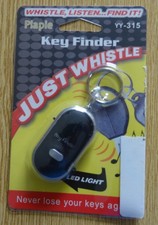 Key Finder Just Whistle LED Light Schlüsselfinder neu in OVP