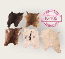 *Mit Bildern* Kaninchenfelle in natürlichen Farben Hasenfelle 2.Wahl Fell B-Ware