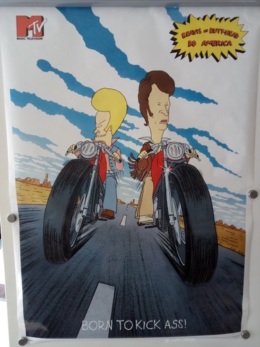 Beavis and butt head poster - butt-head,