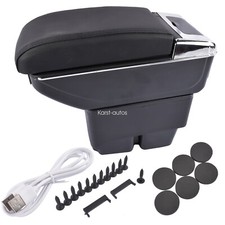 Armlehne für Ford Fiesta 2009-2017 Armlehne mit 7 USB Schnittstelle