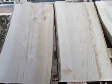 4 x Eschenholz, Baumkante