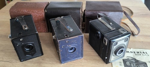 Konvolut agfa box - box, und