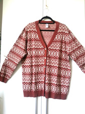 NEU: KLINGEL: Gr. 48, Damen Strickjacke, Norweger Stil, sehr weich, bequeme Form