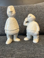 2 Keramigfiguren Ältere