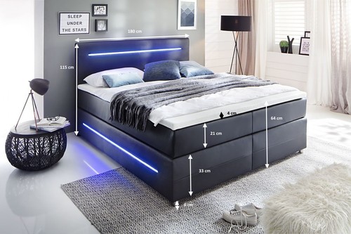Luxus schlafzimmer modern bett - schlafzimmer,