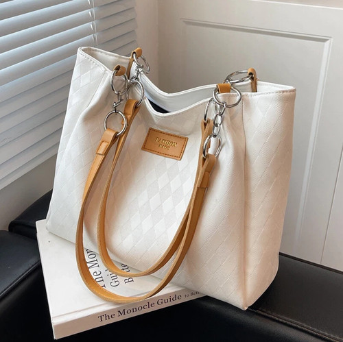 Damentasche leder shopper bag - damentasche,