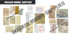 Karten im Maßstab 1:6 WW2