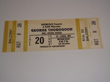 GEORGE THOROGOOD VINTAGE 1988