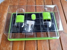 2 WELLGRO Minigewächshaus Anzuchtschale mit belüftbarer Haube & Pflanzschildern