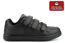 DEK Mens Touch Fasten Sneaker Herren Touch Verschluss Schuhe Schulschuhe Größe