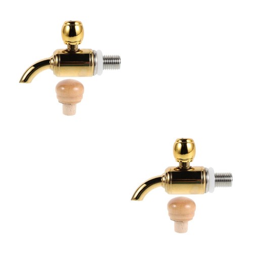 2er set holzzapfhahn - 2er-set, mit