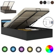 Stauraumbett Hydraulisch LED
