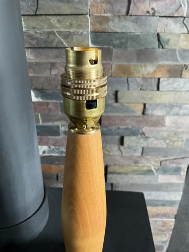 Massivholz tischlampe - massivholz,