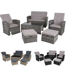 Alu Rattan Lounge Sitzgruppe