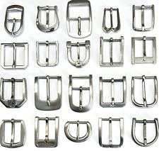 Gürtelschnalle Metall silber Stegbreite 25 30 35 mm Schnalle Schließe für Gürtel