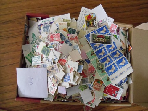 450g briefmarken alle - 450g,