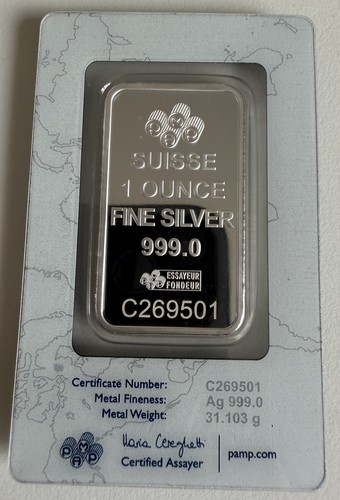 1oz 999 feinsilberbarren - 1oz,