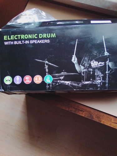 Electronic drum kit mit - drum,