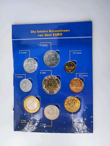 Litauen kursmünzensatz - litauen,