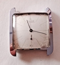 PIERCE 105 Herrenuhr π Handaufzug 50er Uhrwerk Vintage Watch Men